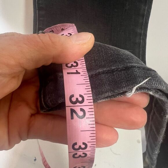 Level 99 Black Straight Leg Jeans Size 31 - Picture 3 of 10